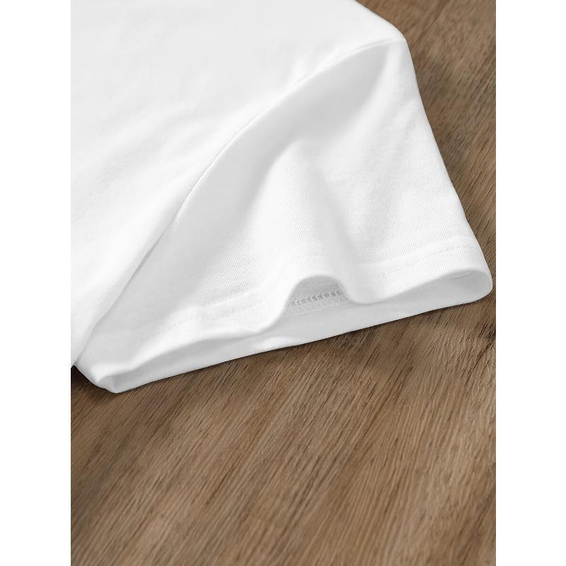 Damen HundemachenMichGlücklich Grafik T-Shirt Rundhals Kurzarm Niedlicher Hundedruck Weich Langlebig Verspielt Frühling Sommer Lässiges Oberteil