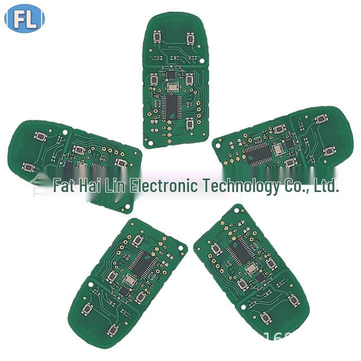 Kompatibel mit Jeep Compass Smart Card, 2+1 Tasten, 433MHz 4A Chip