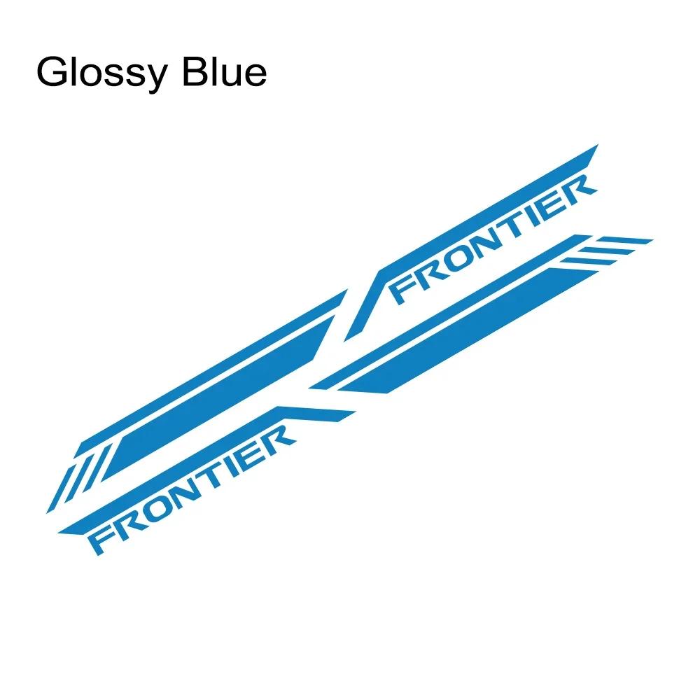 Car Trunk Side Sticker For Nissan Frontier NP300 Pro 4X D40 D22 Truck Graphics Stripes Decal Vinyl Cover Auto Tuning Accessories