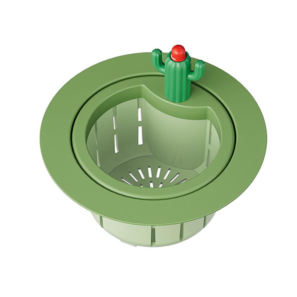Kitchen Sink Strainer Filter Basket with Drain Cover and Removable Filter for Sink Drain Protection and Food Waste Separation