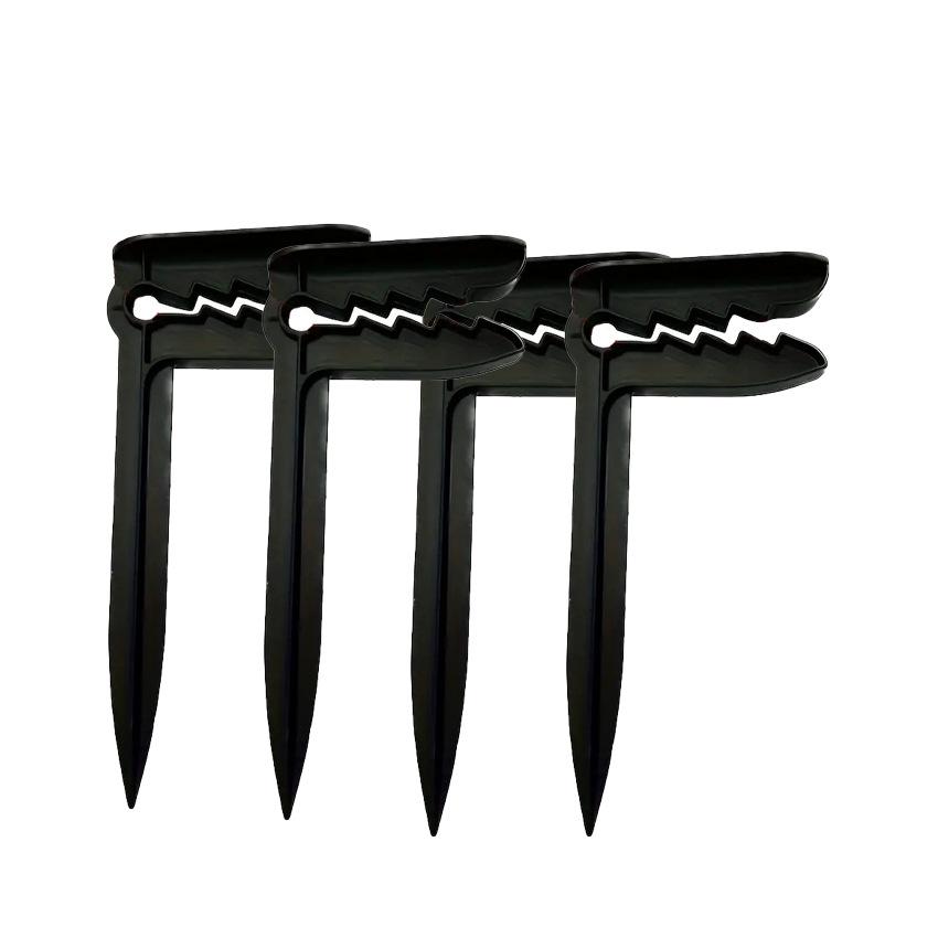 

Outdoor Beach Towel Holder Beach Mat Holder Towel Holder Plastic Outdoor Picnic Mat Holder Windproof Tent Holder Camping Tools