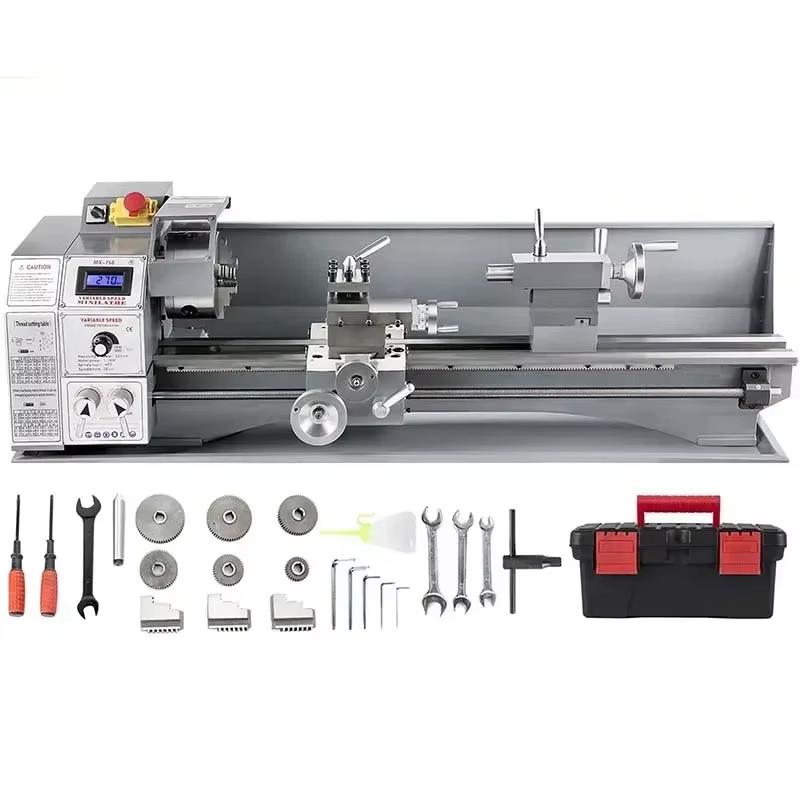 SIHAO Metal Lathe Mini 750W 220V 8.7" Swing Over Bed 29.5" Centers