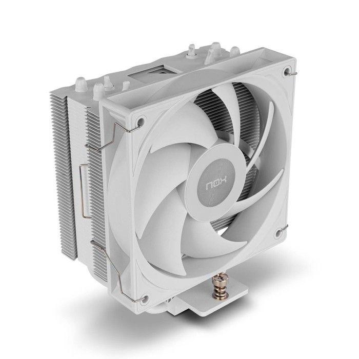 Refrigeración Aire Nox Socket AM5/AM4/LGA1700 120mm Hummer R-400 Blanco PWM Compacto
