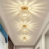 Modern LED Ceiling Lights Living Room Hallway Lighting Front Porch Home Deocoration Ceiling Lamp Glass Minimalist Light Fixture