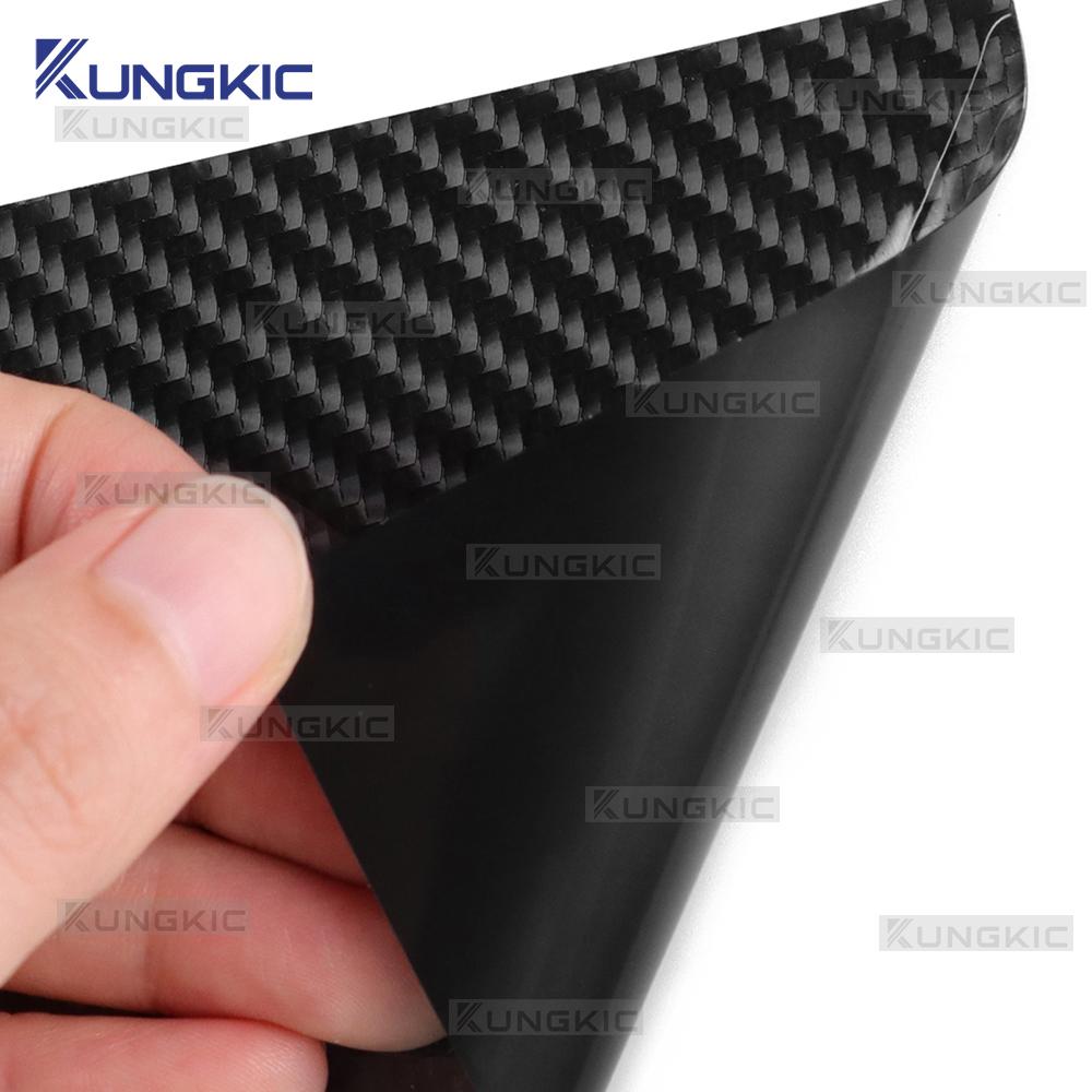 For Seat Leon MK4/Cupra Leon/Cupra Formentor 2020 2021 2022 2023 2024 2025 Door Window Switch Lifter Carbon Fiber Textured Film