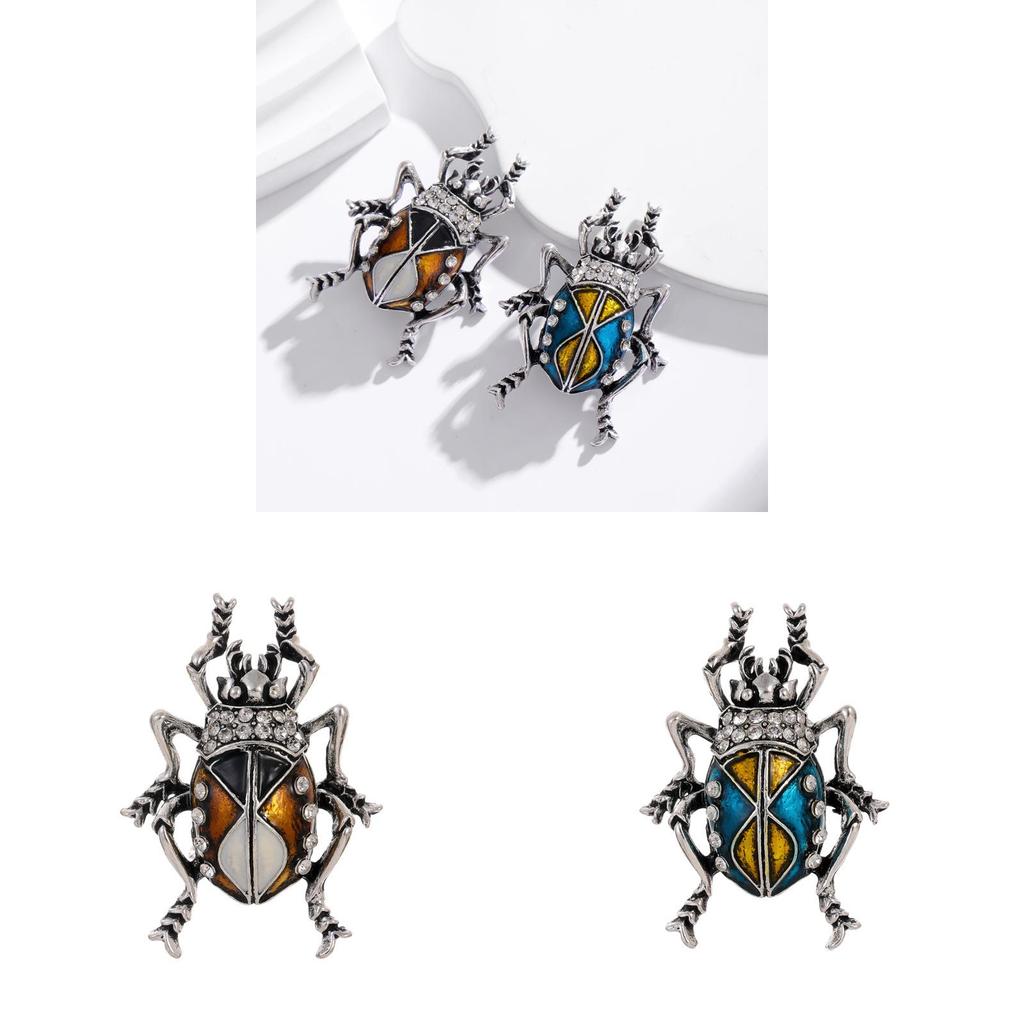 Insektenbrosche aus galvanisierter Zinklegierung für Damen und Herren (Sommer)