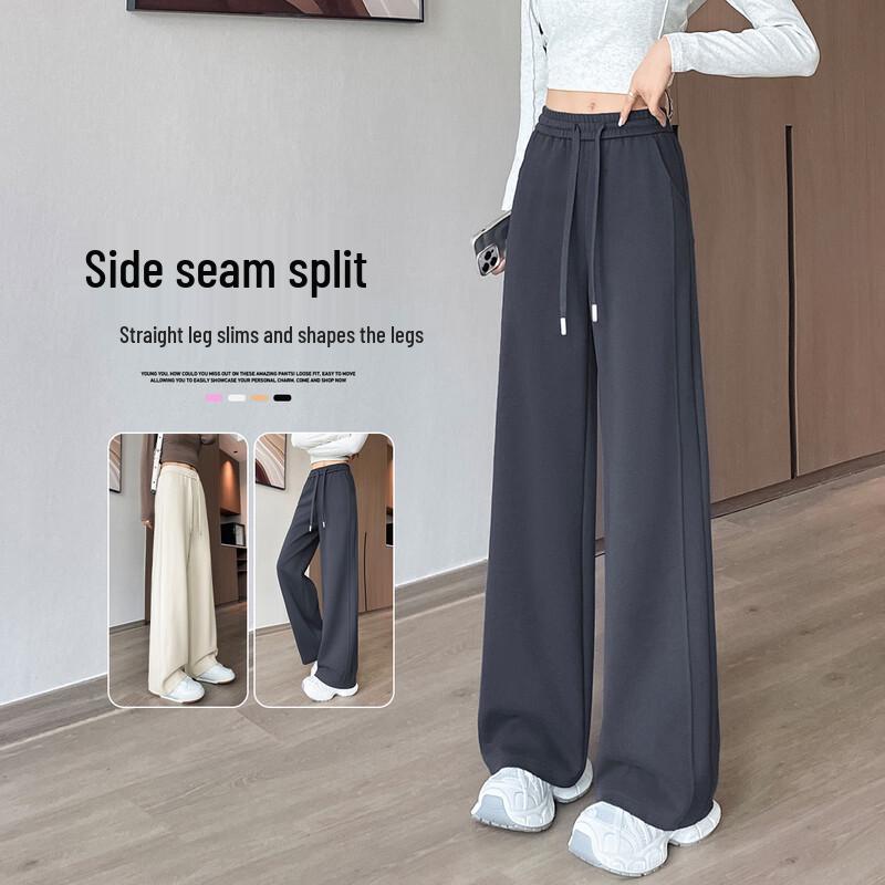 

Women s Side Split Banana Casual Pants S
