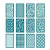 Screen Printing Template with Scraper Clay Earrings Decorative Screen Printing