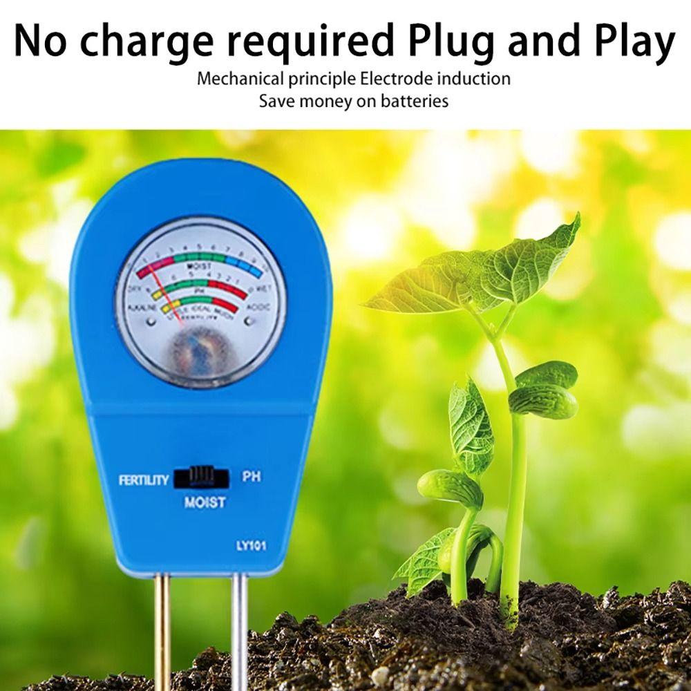 Temperature Tester Soil Moisture Meter Dry Wet Monitoring Hygrometer Dial Horticultural Use