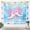 Mermaid Princess Kids Tapestry,Dolphin Tropical Fish Coral Marine Life Wall Tapestries,Girls Women Room Decor,Undersea World