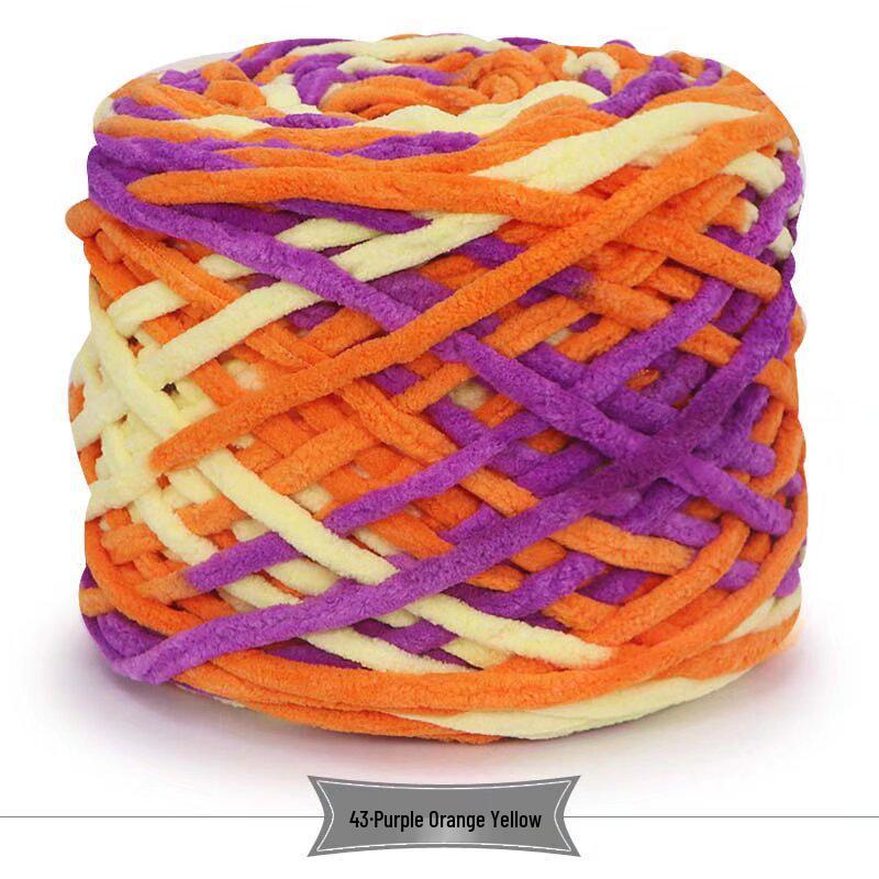 3.3 Große Eiswollknäuel für handgestrickte Häkelschuhe & zum Weben von Schals - Dicke Wolle für Damen & Herren
