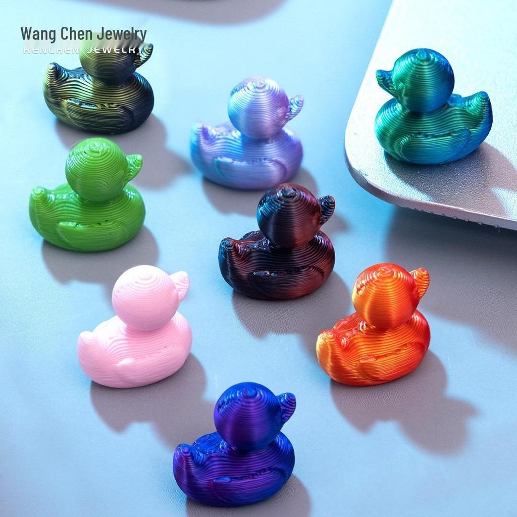 Miniature Luminous Resin Animal Ornaments: Cartoon Desktop & Car Decorations