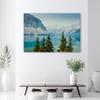 Canvas print, Mountains lake nature landscape