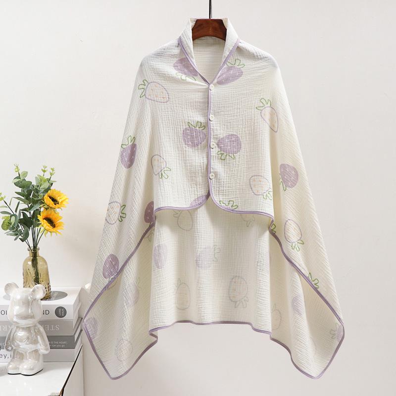 Maternity Shawl: Long, Warm, Windproof Cape for Autumn/Winter. Ideal for Breastfeeding & Shoulder Protection In Air-Conditioned Rooms.