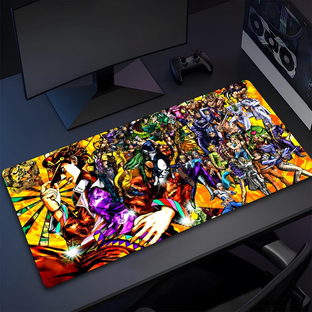 Anime JoJo Bizarre Adventure Mouse Pad High Quality Natural Rubber Mouse Pad The Most Professional Washable Laptop Mouse Pad
