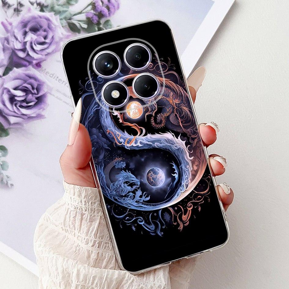 For Xiaomi Redmi Note 14 Pro 5G Case 2025 New Stylish Flower Soft Silicone TPU Phone Cover For Redmi Note 14 Pro+ Plus Protector