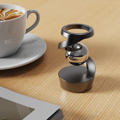 Závěsný gyroskop Fidget Hračka odlehčení stresu 360 stupňů otočný závěsný odstředivkový kotouč Dekorace z hliníkové slitiny Domácí kancelář Stolní ozdoba Děti Dospělí Dárek