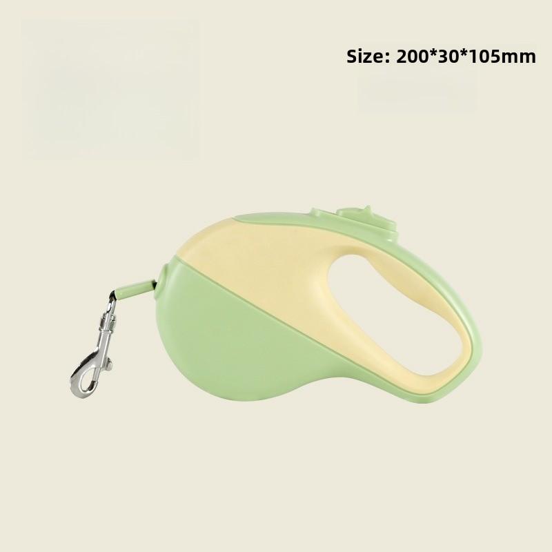 

Pet Leash Automatic Telescopic Outing Practical and Convenient Dog Walking Leash Dog Pet Supplies зелёный