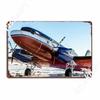 Antarktis Dc3 Flygplan Metallplatta Affisch Garage Klubb Garageinredning Biograf Garage Anpassningsbar Tennskylt Affisch