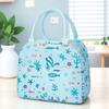 Functional Insulated Lunch Bag Thermal Food Picnic Bag for Women Kids Portable Canvas Lunch Box