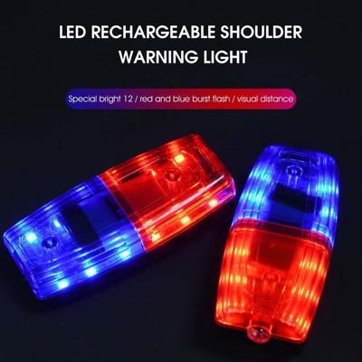 Warnung Lange Lebensdauer Security Patrol USB-LED-Warn-Schulterleuchte für den täglichen Gebrauch
