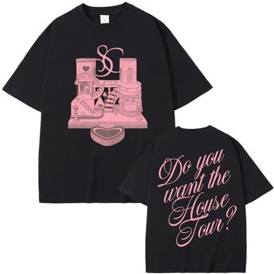 House Tour T-Shirt 2026 New Style Sabrina Carpenter Same As Official Website High QualityTee-shirt Round Neck Clothes Tops
