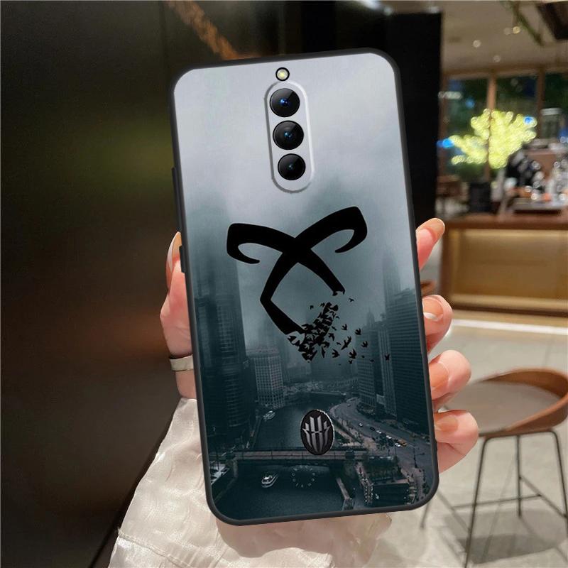 Shadowhunters Angelic Rune logo Case For ZTE Nubia Red Magic 8 8S 9 9S 10 10S 11 Pro Plus 6 7 6S 7S For RedMagic 10 Air Cover