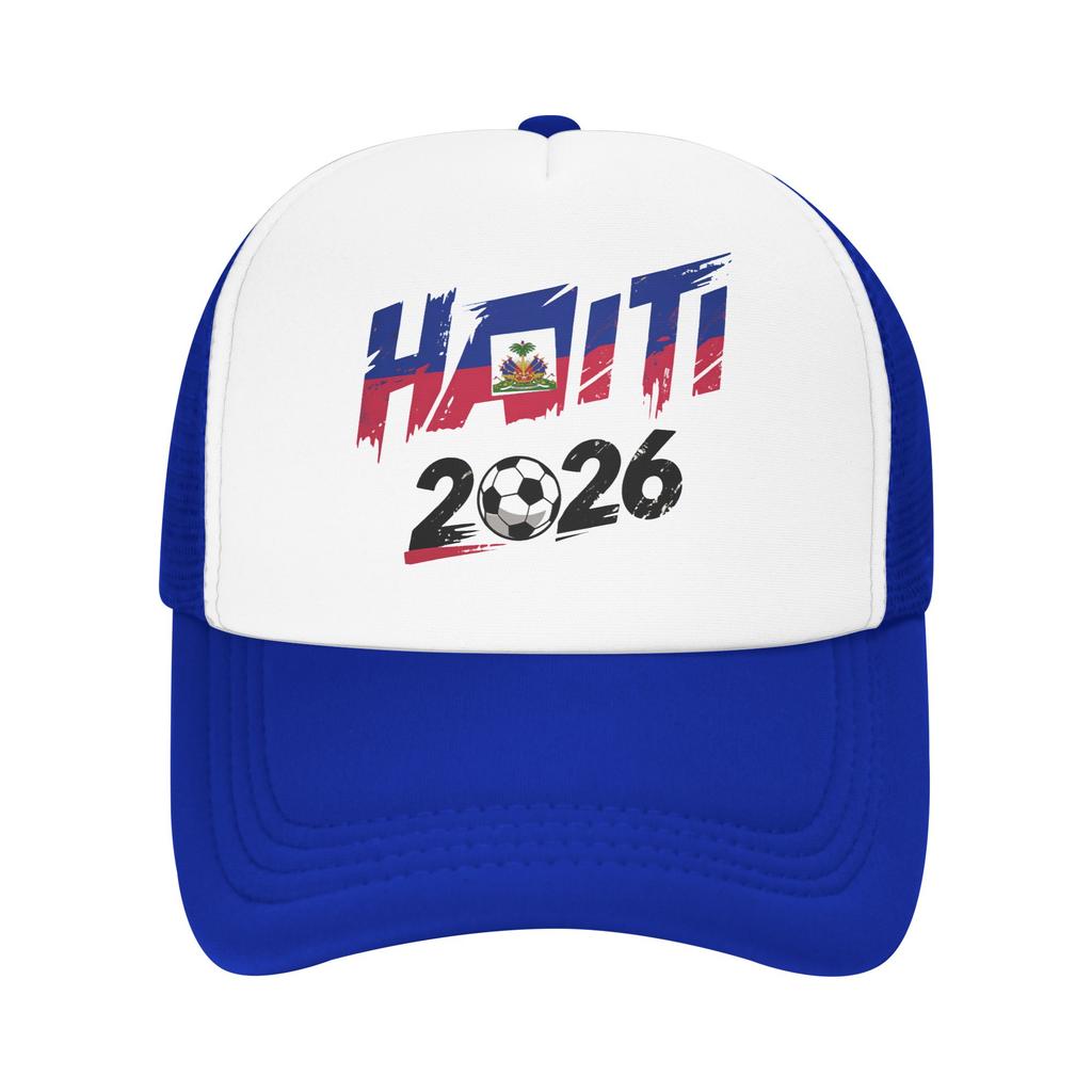 Haiti Football Match Mesh Baseball Cap Unisex Women Casual Sun Hat Canada Mexico Usa Dad Hat Adjustable Summer Trucker Hats