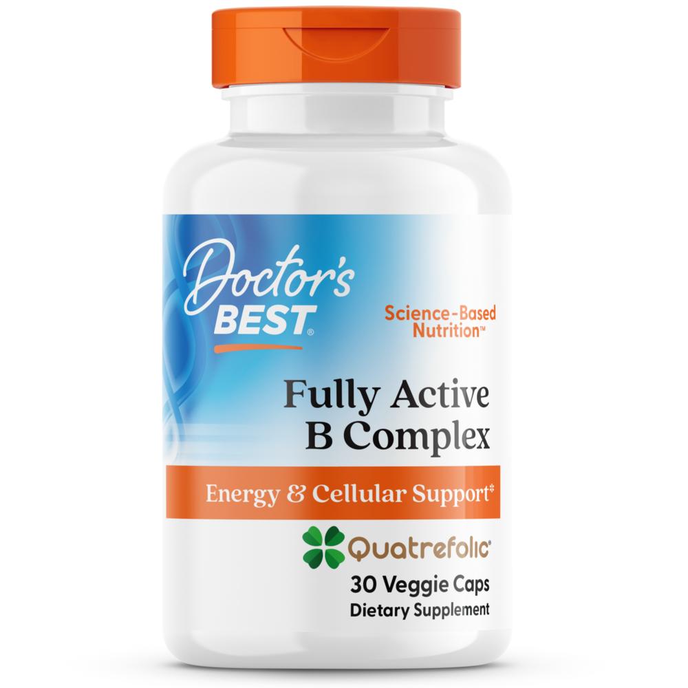 Doctors Pully Active B Complex Veggie Capsules 30 Tablets 1 Pcs