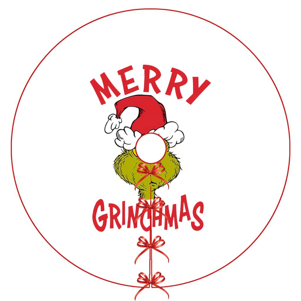 Sukně pod vánoční stromek DIY Sváteční atmosféra Dekorace Vzor digitálního tisku