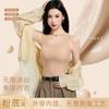 Women Thin Padded Square Neck Camisole Tank Top With Built In Bra For Inner Wear