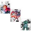 Ouroboros Art & Design - FMA - Full Metal Alchemist Anime Poster Set – Roy Mustang, Edward, and Alphonse Elric – Premium Matte 300 GSM Paper -