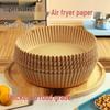 Non-Stick Air Fryer Baking Papers: Absorbent Oil Pads with Silicone Coating for Household Cooking