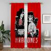 Partition Ramones Modern Living Room Curtains for Camera Shades Home Interior Curtains 2 Pieces Tulle for Bedroom Window Curtain