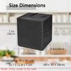 Dust Cover for OVENTE 2 Liter Deep Fryer, Heavy Duty Heat-Resistant Waterproof Nylon Fabric Protective Deep Fryer Cover Case Compatible with OVENTE 2