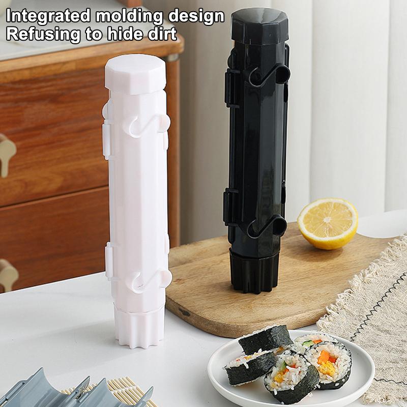 Diy Cylinder Sushi Making Machine Quick Sushi Bazooka Japanese Rolled Rice Meat Mold Rice Ball Mold Kitchen Bento Accessories