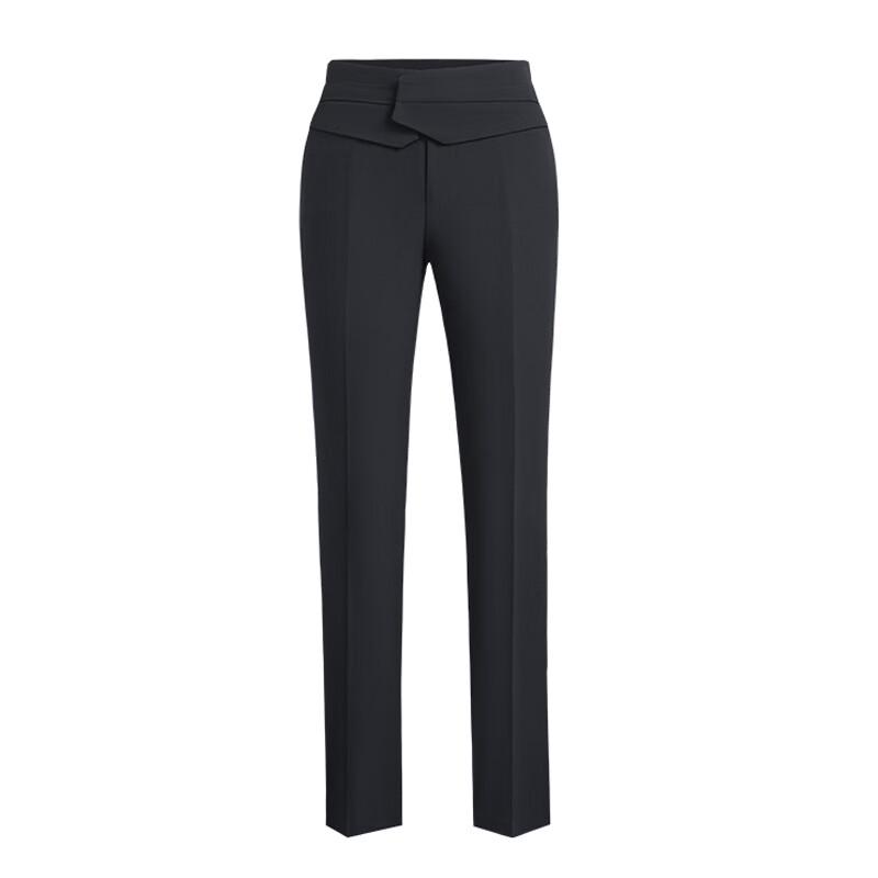 Women's Professional High-Waist Slim-Fit Cropped Trousers