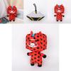 Adorable Fox Stuffed Animal Toy In Ladybug Box 20cm