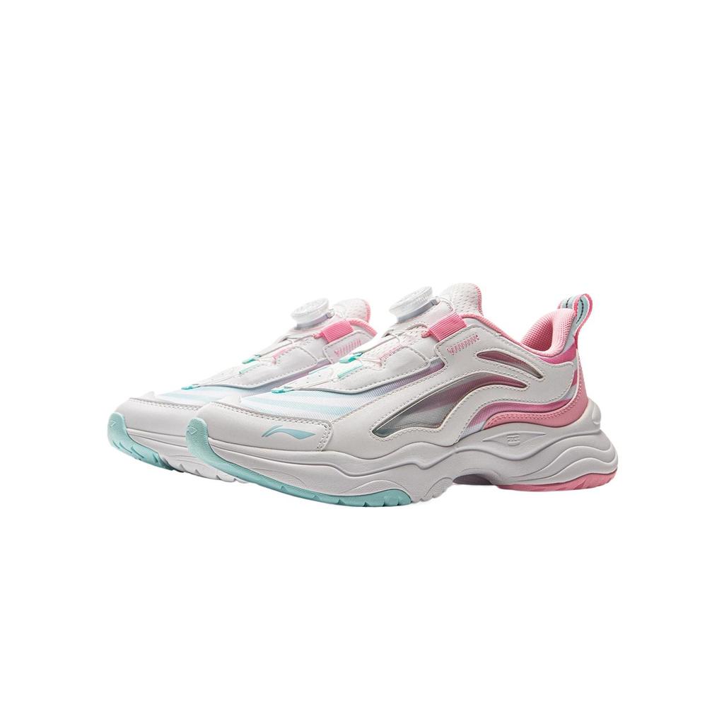 Li Ning Kids Aurora Sports Lifestyle Comfortable Fashion Shock Absorbing Breathable Low Top Casual Shoes Kids Casual Shoes YKCV202-4