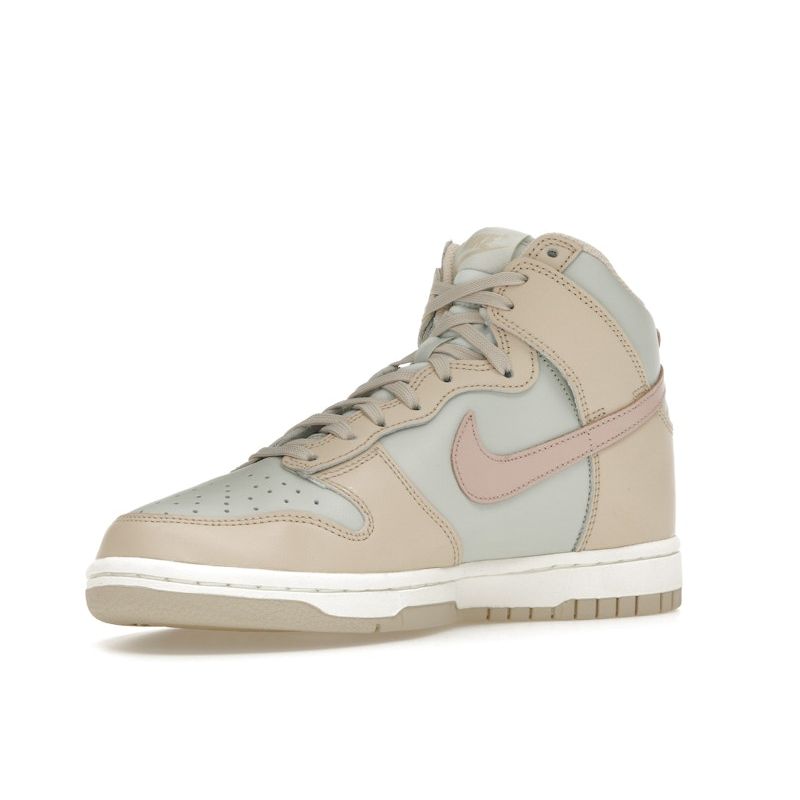 Nike Dunk High Sand Drift Pink Oxford Women Sneakers Tan Light-Silver Sail DD1869-113
