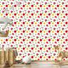 White and Lime Flowers Wallpaper for Living Room and Bedroom 50x1000