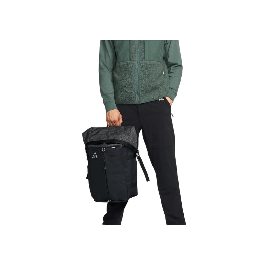 Nike ACG Aysén Große Kapazität Top Rollverschluss Reißverschluss Stoffrucksack Unisex Rucksäcke Schwarz DV4054011