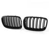 Compatible Silver Grille for 07-14 BMW X5/X6 E70 E71 Starry Sky Edition.