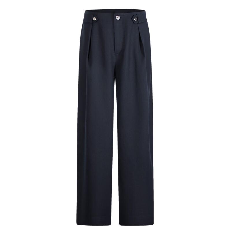 Navigare Women's Tencel Linen Wide-Leg Pants