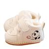 Sapatos de Veludo Quentes para Bebês Caminharem (0-1 Ano), Sola Macia Antiderrapante, Estilo Inverno
