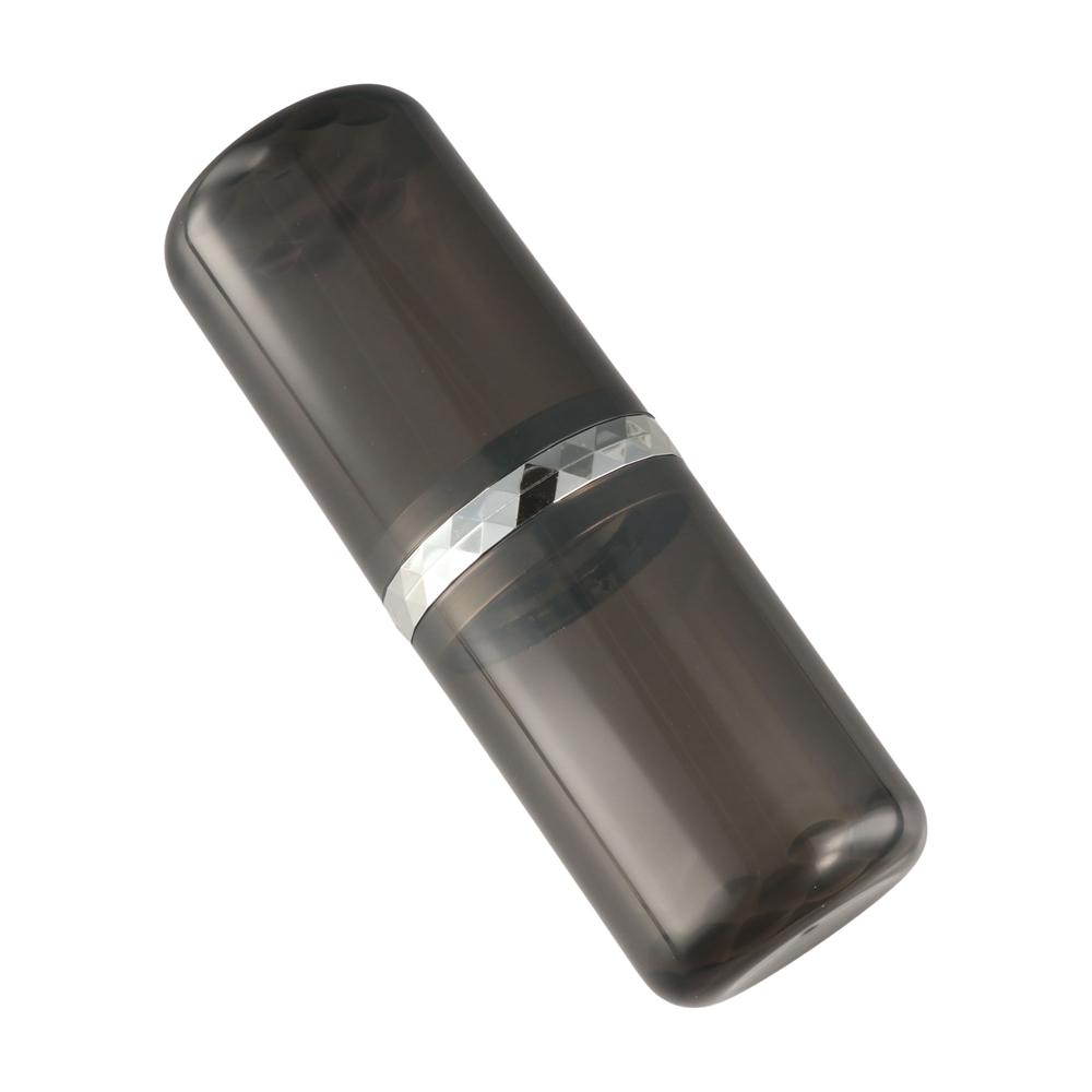 

Seal Design Transparent Toothbrush Case Plastic Toothbrush Holder Toothpaste Storage Cup Adults чорний