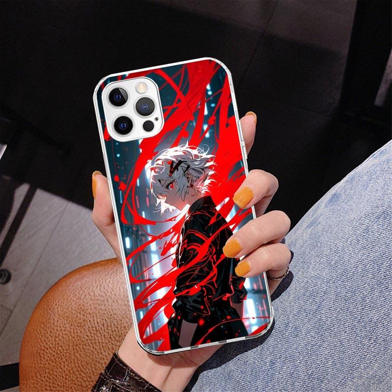 G-Ghoul Tokyo Touka Kirishima Phone Case For iPhone 13 12 Mini 11 Pro Max XS XR X SE 7 8 Plus 5S 5 6S 6 Gift Print Cover Fundas