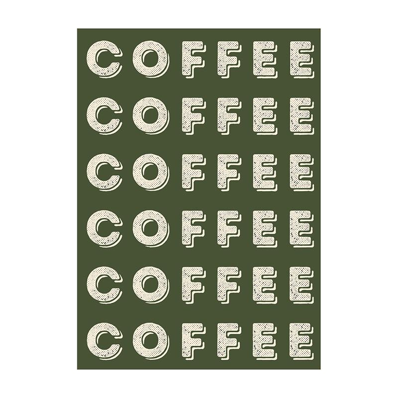 Plakát Coffee Diver Malba na plátno Coffee Trendy Kuchyňská Galerie Tisk Nástěnné Umění Obrázek pro Dekoraci Domova Dárek pro Milovníka Kávy