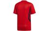 adidas Arsenal T Shirts Men's Red V Neck Moderate Straight Fit EH5701