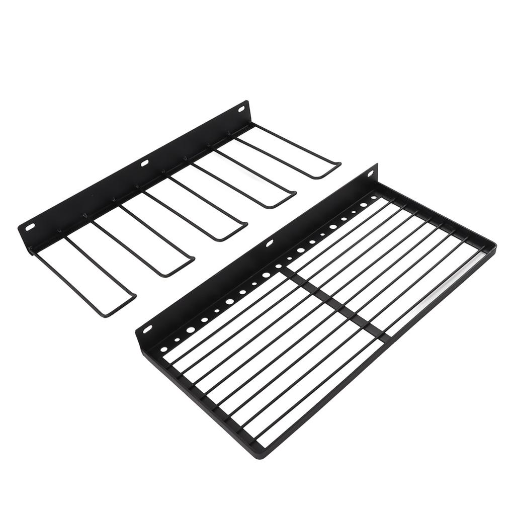 Power Tool Organizer Wall Mount Garage Tool Storage Rack Strong Bearing Heavy Duty 4 Drill Holder